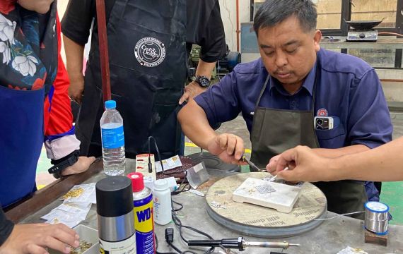 Program “Creative Craft Studio” (CCS) Bersama Institut Kemahiran Mara (IKM) Lumut, Perak 2024